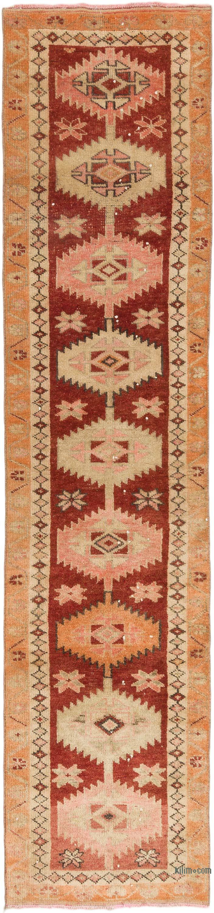 Alfombra Vintage de pasillo - 74 cm x 320 cm - K0074681