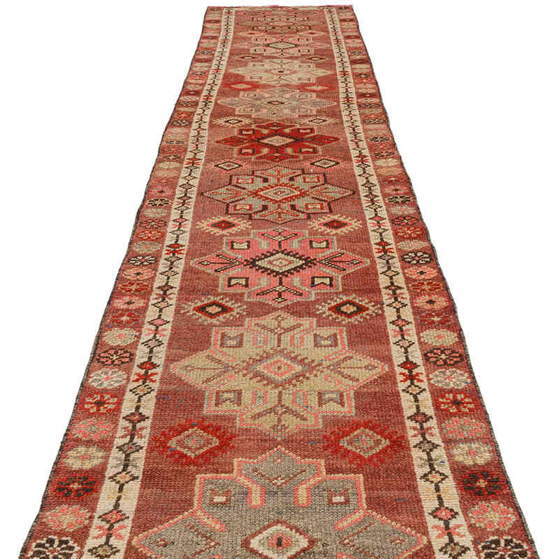 Vintage Anadolu Yolluk - 83 cm x 418 cm - K0074682