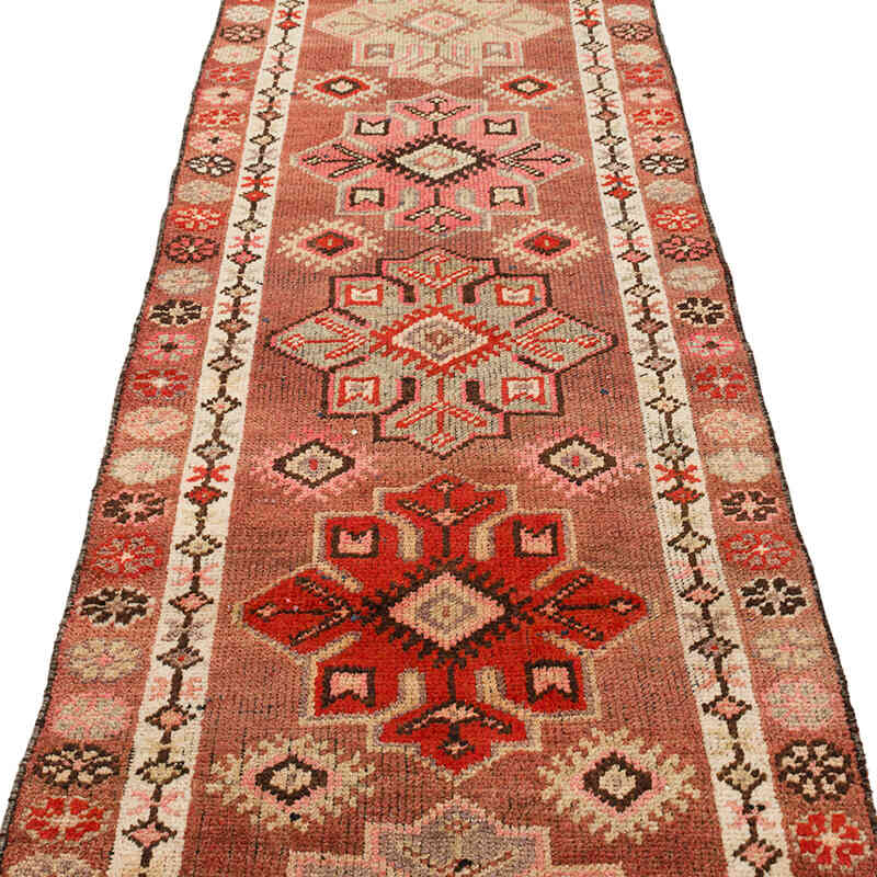 Vintage Anadolu Yolluk - 83 cm x 418 cm - K0074682