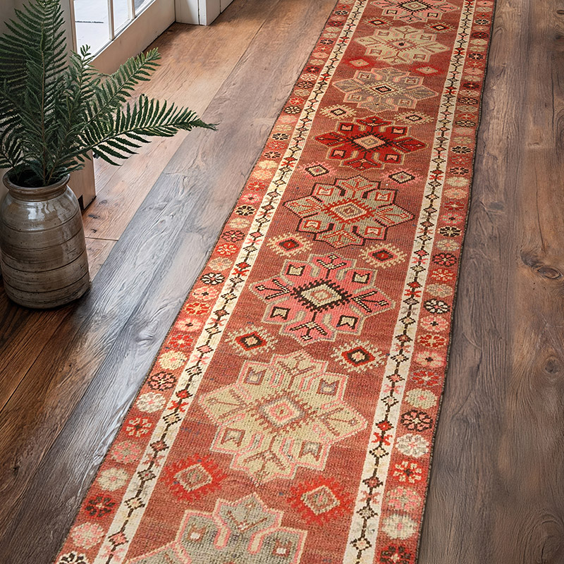 Vintage Anadolu Yolluk - 83 cm x 418 cm - K0074682