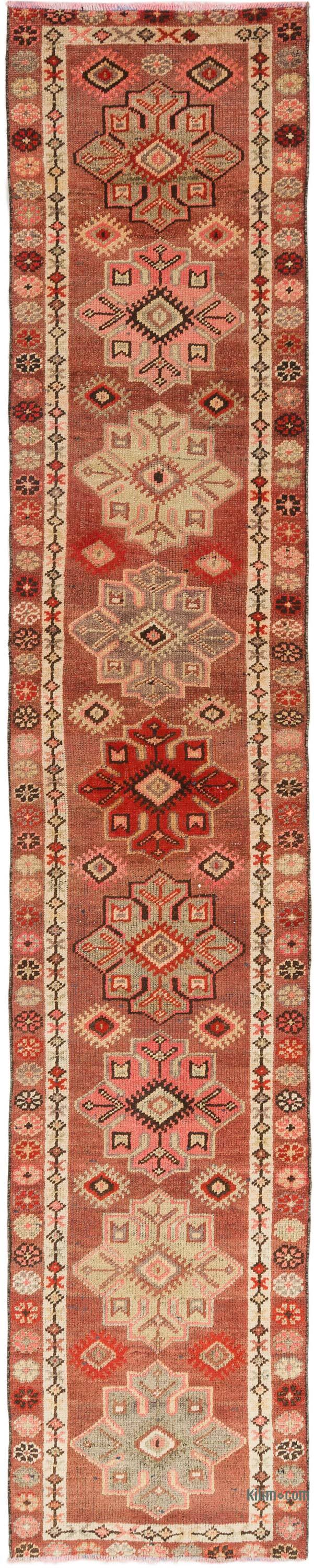 Vintage Anadolu Yolluk - 83 cm x 418 cm - K0074682