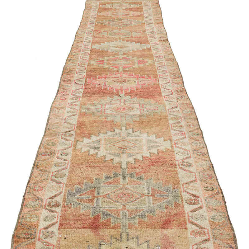 Vintage Tribal Runner Rug - 2' 9" x 13' 5" (33" x 161") - K0074683