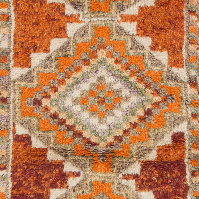 Vintage Tribal Runner Rug - 2' 10" x 11' 11" (34" x 143") - K0074684