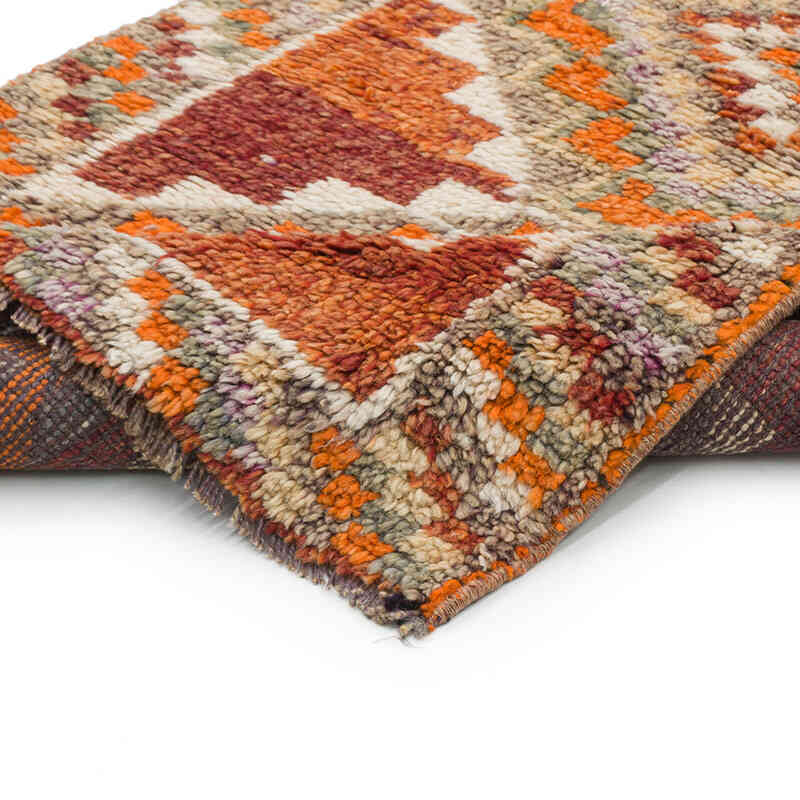 Vintage Tribal Runner Rug - 2' 10" x 11' 11" (34" x 143") - K0074684
