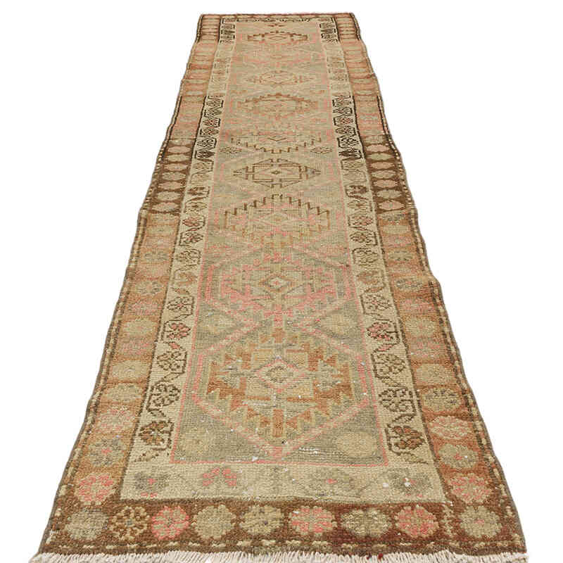 Vintage Tribal Runner Rug - 2' 8" x 11' 8" (32" x 140") - K0074687