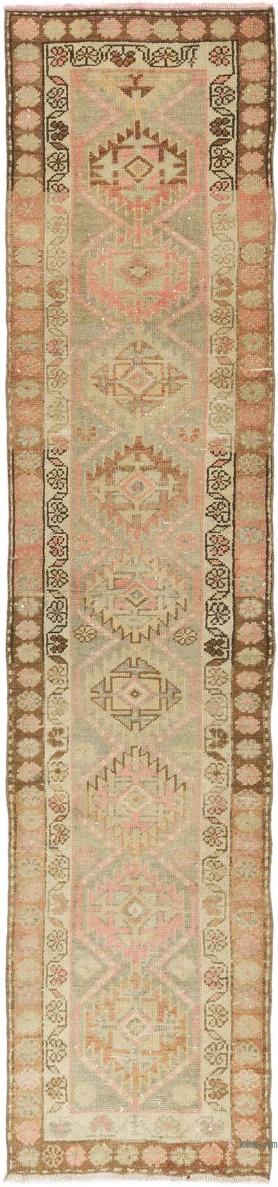 Alfombra Vintage de pasillo - 81 cm x 356 cm