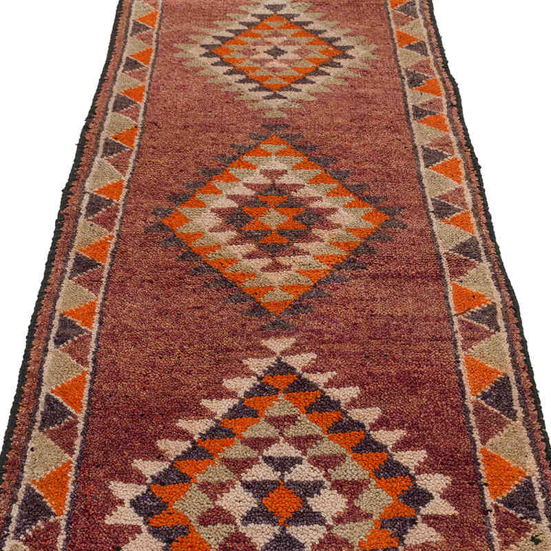 Vintage Anadolu Yolluk - 90 cm x 375 cm - K0074689
