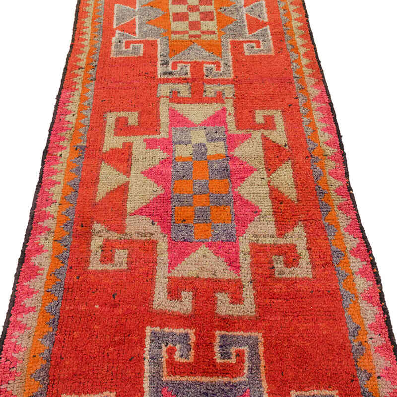 Alfombra Vintage de pasillo - 95 cm x 352 cm - K0074690