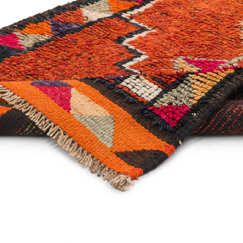 Vintage Tribal Runner Rug - 2' 10" x 11' 7" (34" x 139") - K0074692