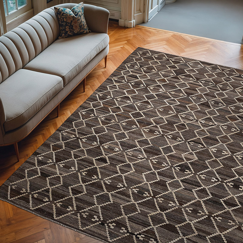 Nueva Alfombra Kilim - 265 cm x 295 cm - K0074776