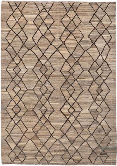 New Hand-Woven Kilim Rug - 5' 8" x 8'  (68" x 96")