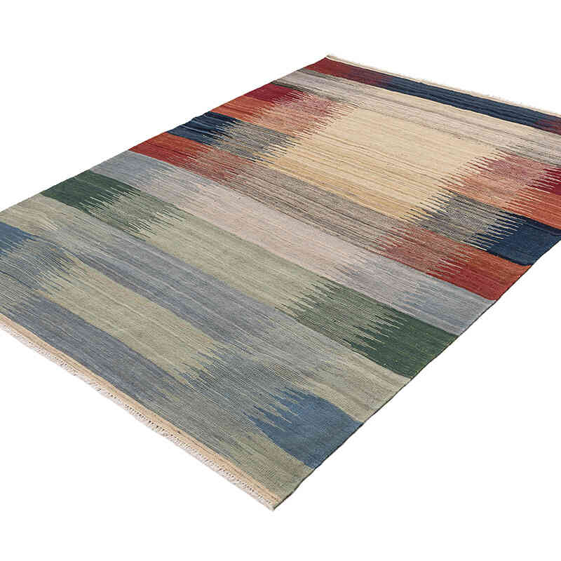 Nueva Alfombra Kilim - 145 cm x 205 cm - K0074781