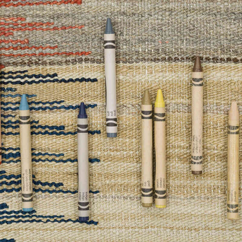 Nueva Alfombra Kilim - 145 cm x 205 cm - K0074781