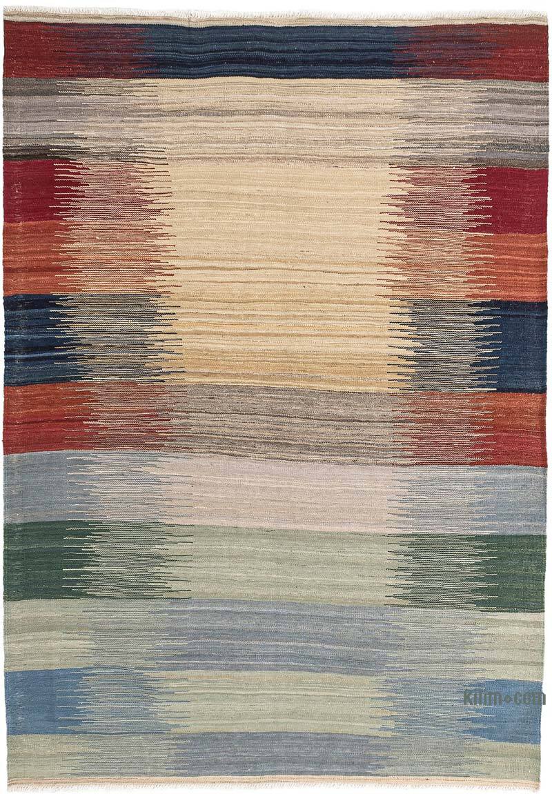 Nueva Alfombra Kilim - 145 cm x 205 cm - K0074781