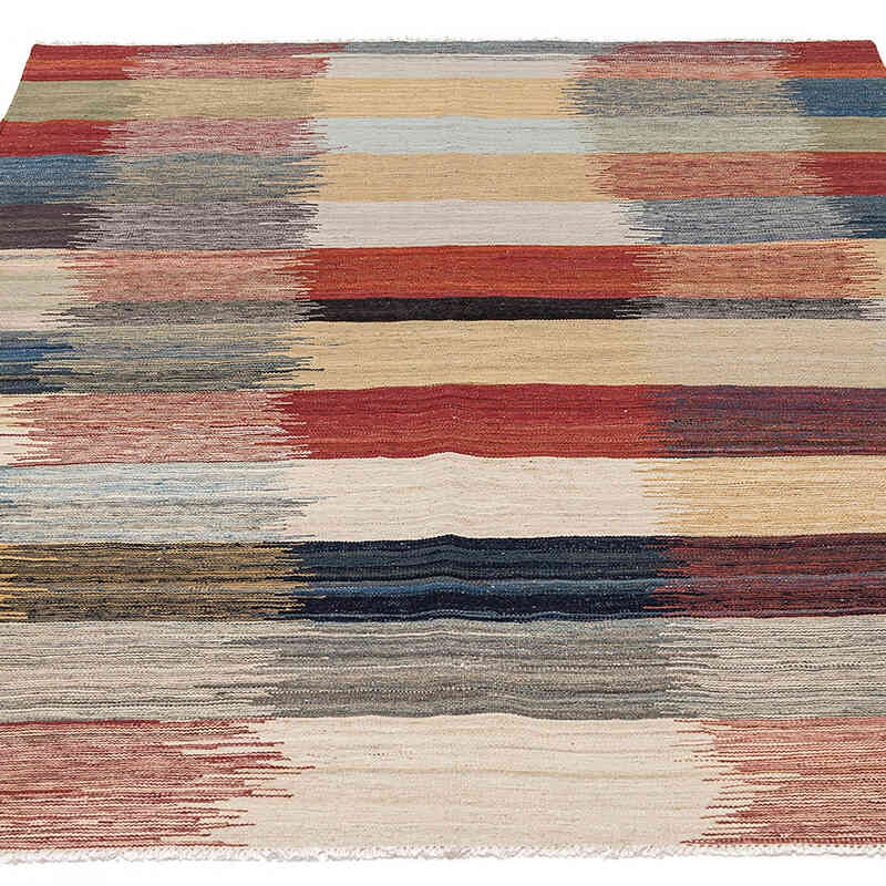 Nueva Alfombra Kilim - 153 cm x 205 cm - K0074787
