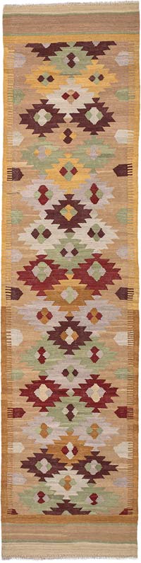 Yeni El Dokuma Kilim Yolluk - 84 cm x 340 cm