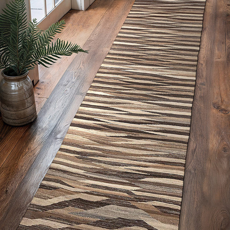 Corredor Nueva Alfombra Turca Kilim - 83 cm x 395 cm - K0074793