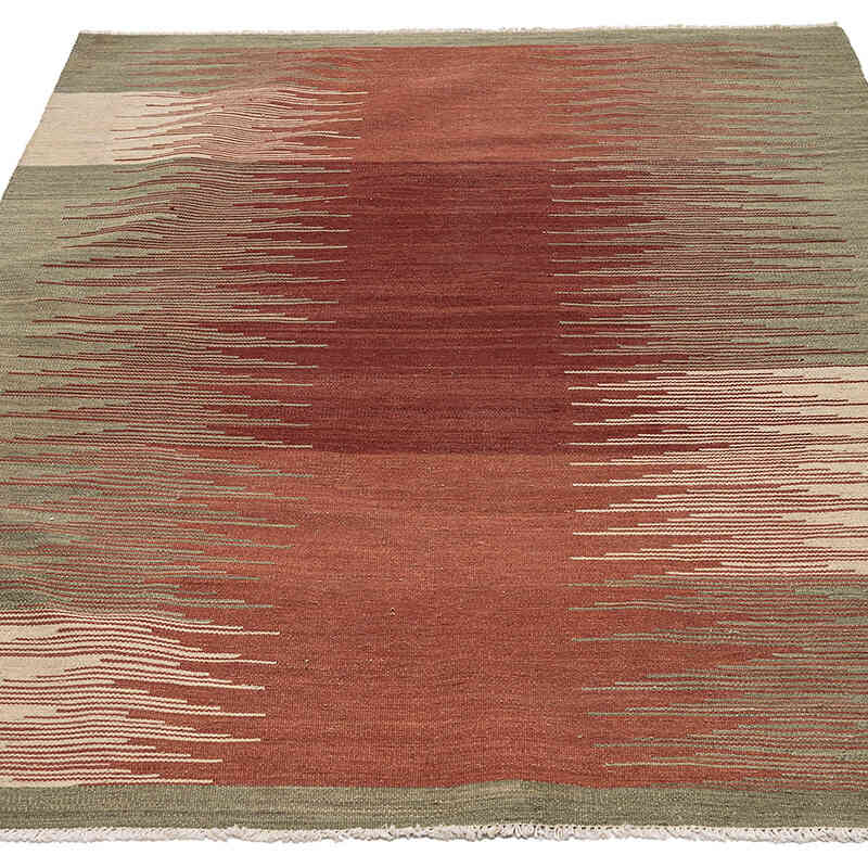 Nueva Alfombra Kilim - 139 cm x 202 cm - K0074796