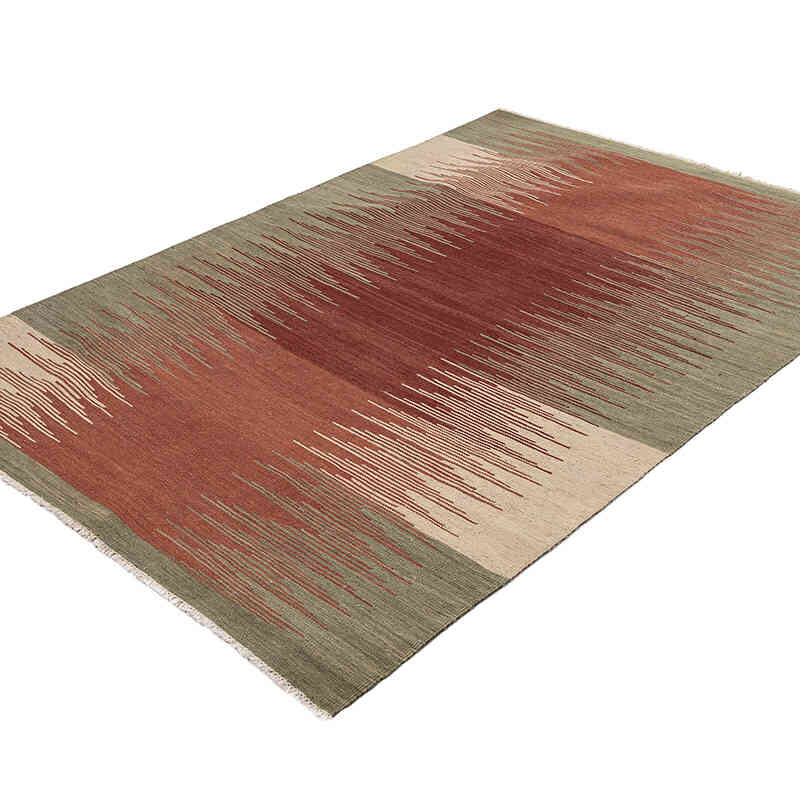 Nueva Alfombra Kilim - 139 cm x 202 cm - K0074796