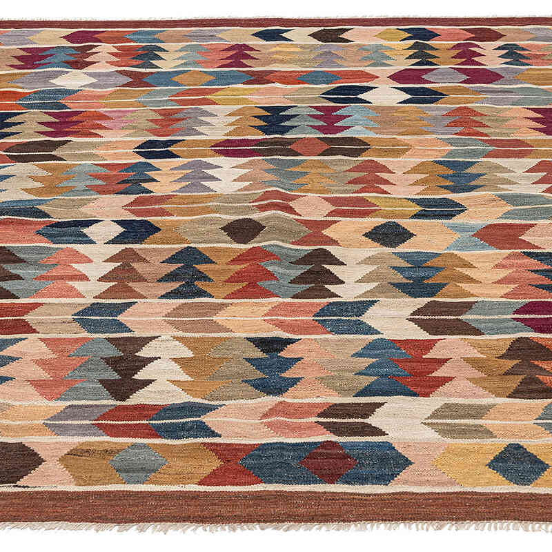 Yeni Kök Boya El Dokuma Kilim - 156 cm x 194 cm - K0074798