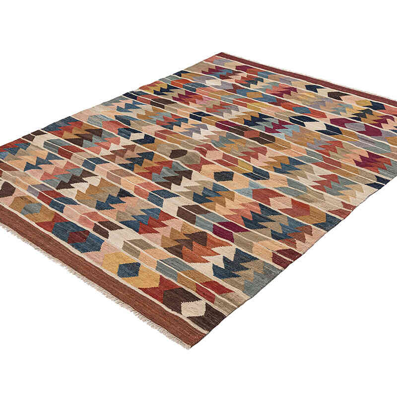 Yeni Kök Boya El Dokuma Kilim - 156 cm x 194 cm - K0074798