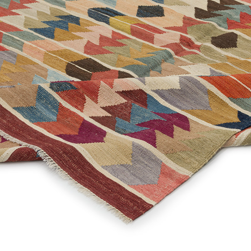 New Hand-Woven Kilim Rug - 5' 1" x 6' 4" (61" x 76") - K0074798
