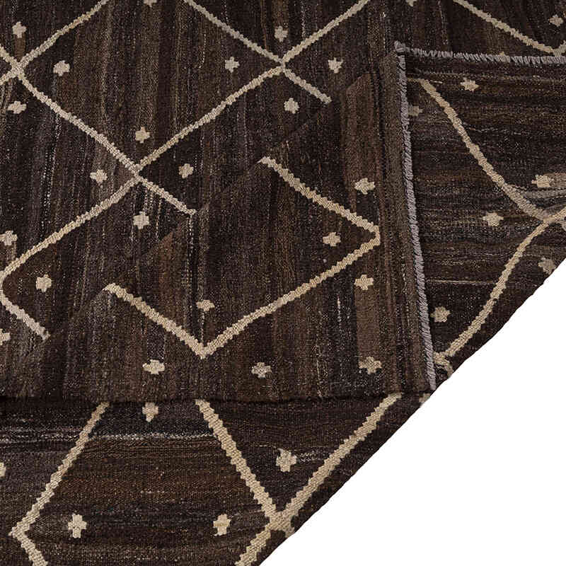 New Hand-Woven Kilim Rug - 10' 1" x 14'  (121" x 168") - K0074802