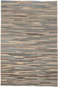New Hand-Woven Kilim Rug - 6' 8" x 9' 9" (80" x 117")