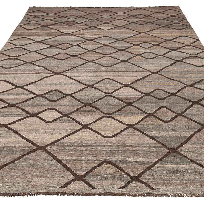 Nueva Alfombra Kilim - 206 cm x 295 cm - K0074808