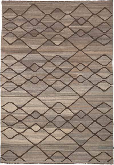 Yeni Kök Boya El Dokuma Kilim - 206 cm x 295 cm