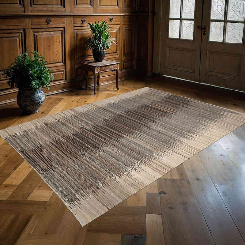 Yeni Kök Boya El Dokuma Kilim - 174 cm x 247 cm - K0074812