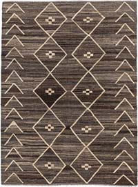 New Hand-Woven Kilim Rug - 5' 1" x 6' 9" (61" x 81")