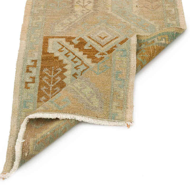 Vintage Turkish Hand-Knotted Rug - 1' 8" x 2' 11" (20" x 35") - K0074826
