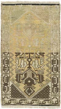 El Dokuma Vintage Halı - 50 cm x 85 cm