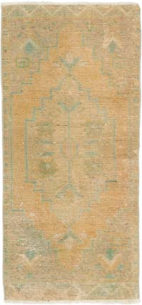 El Dokuma Vintage Halı - 50 cm x 105 cm