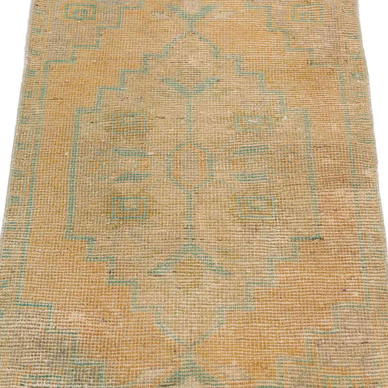 Vintage Turkish Hand-Knotted Rug - 1' 8" x 3' 5" (20" x 41") - K0074839