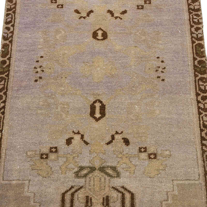 Vintage Turkish Hand-Knotted Rug - 1' 8" x 3' 4" (20" x 40") - K0074866