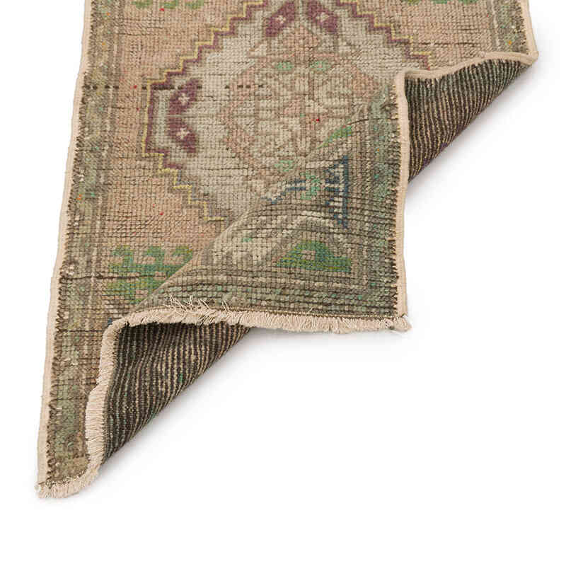 Vintage Turkish Hand-Knotted Rug - 1' 10" x 2' 11" (22" x 35") - K0074887