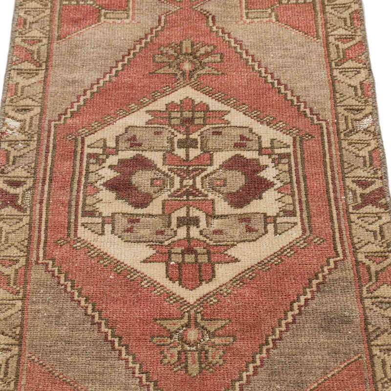 Vintage Turkish Hand-Knotted Rug - 1' 6" x 3'  (18" x 36") - K0074888