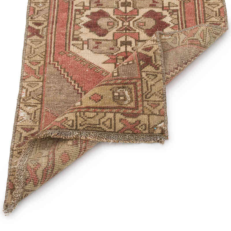 Vintage Turkish Hand-Knotted Rug - 1' 6" x 3'  (18" x 36") - K0074888