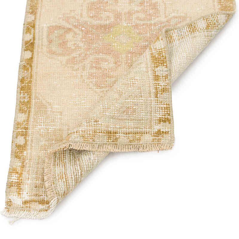 Alfombra Vintage Turca Anudada a Mano - 48 cm x 83 cm - K0074895