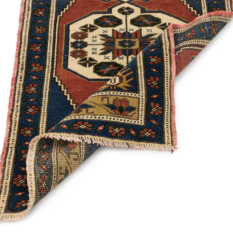 Vintage Turkish Hand-Knotted Rug - 2' 1" x 3' 4" (25" x 40") - K0074900