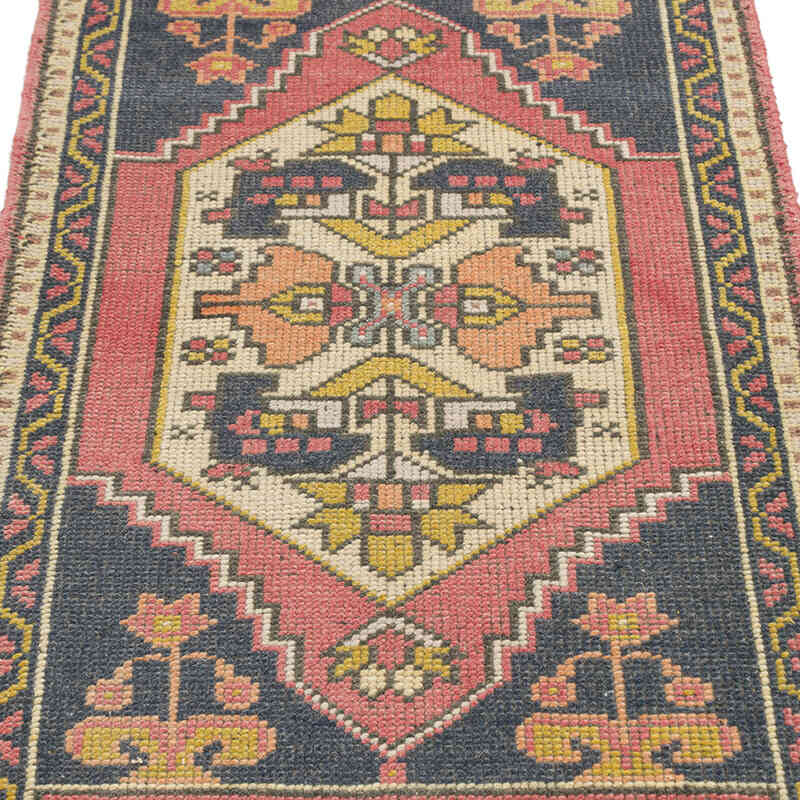Vintage Turkish Hand-Knotted Rug - 1' 10" x 3' 6" (22" x 42") - K0074905