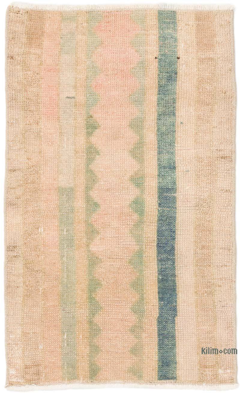 Alfombra Vintage Turca Anudada a Mano - 50 cm x 80 cm - K0074917