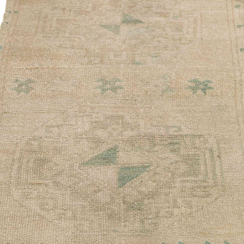 El Dokuma Vintage Halı - 54 cm x 90 cm - K0074925