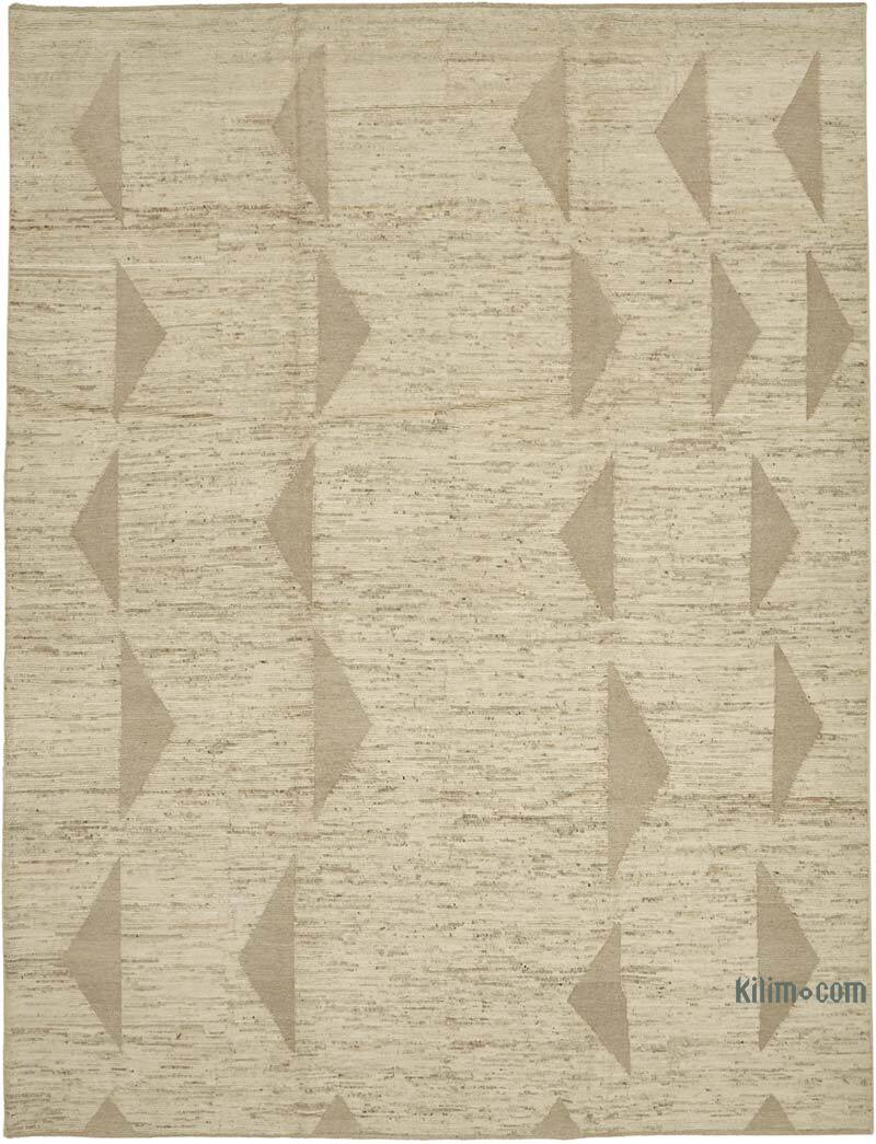 New Moroccan Style Hand-Knotted Rug - 10' 2" x 13' 8" (122" x 164") - K0074930