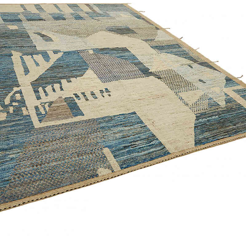 New Moroccan Style Hand-Knotted Rug - 9'  x 12'  (108" x 144") - K0074932