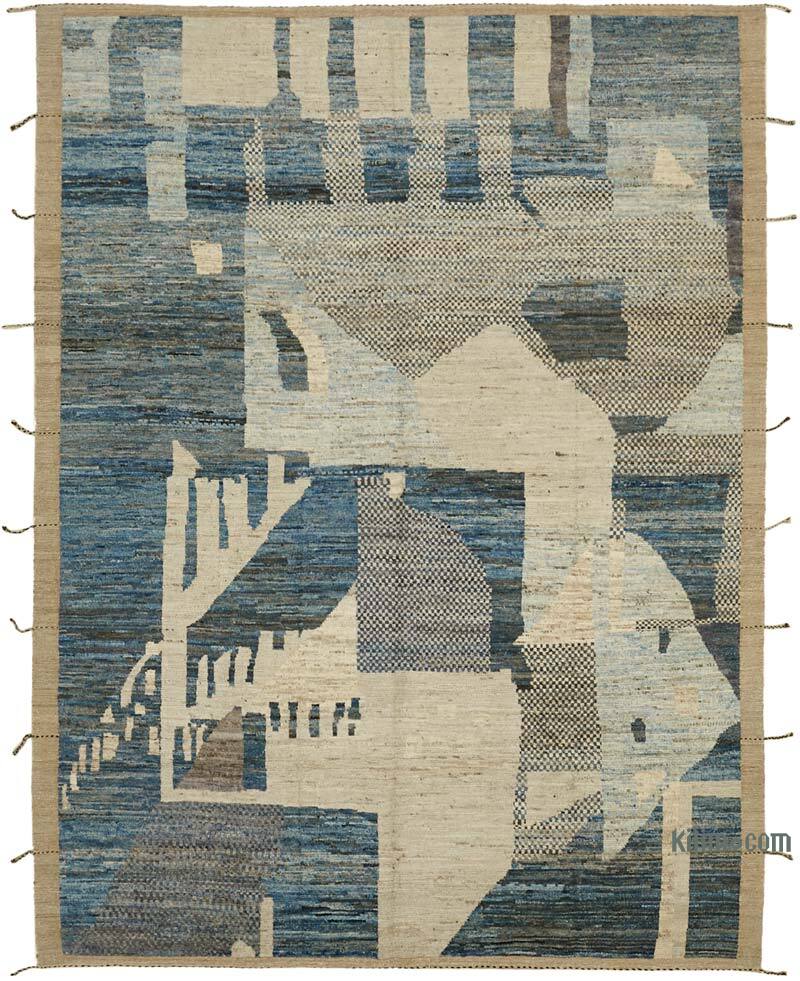 New Moroccan Style Hand-Knotted Rug - 9'  x 12'  (108" x 144") - K0074932
