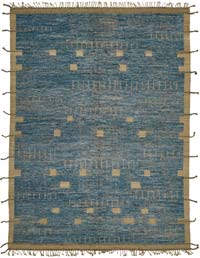 New Moroccan Style Hand-Knotted Rug - 9' 3" x 12' 6" (111" x 150")