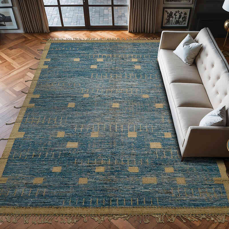 Yeni Fas Tarzi El Dokuma Hali - 281 cm x 380 cm - K0074940